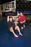 Sandbag 2-stage crunch